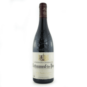 Bouteille de vin rouge du domaine Mas Saint Louis, Châteauneuf-du-Pape rouge, Les Arpents des Contrebandiers.