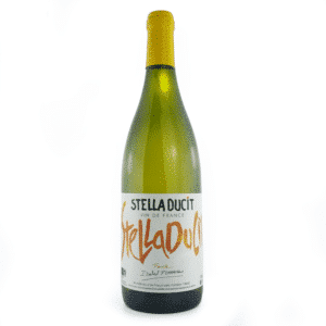 Bouteille de vin blanc du domaine Isabelle Ferrando, Vin de France blanc, Stella Ducit.