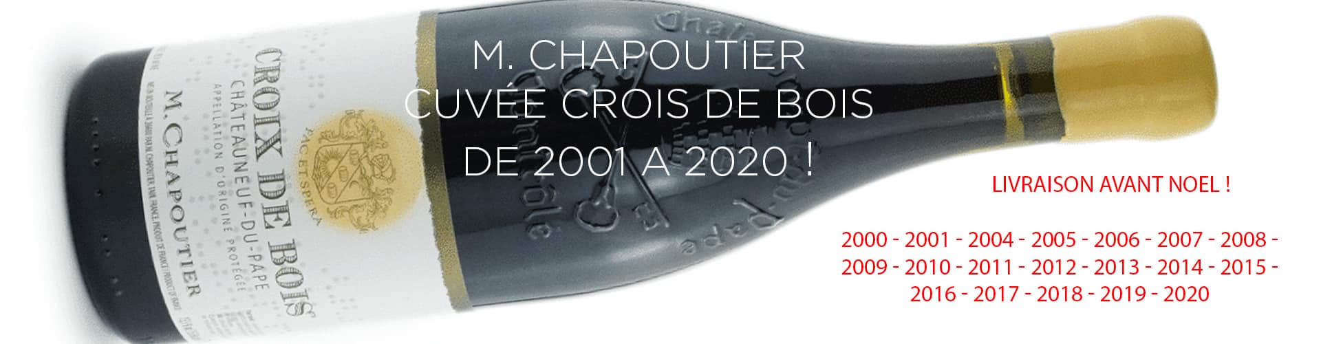 M. Chapoutier Chateauneuf Du Pape Croix De Bois